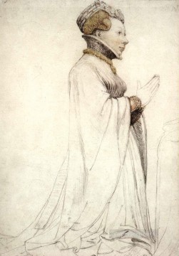 ハンス・ホルバイン一世 Painting - ジャンヌ・ド・ブローニュ ベリー公爵夫人 ルネッサンス ハンス・ホルバイン二世